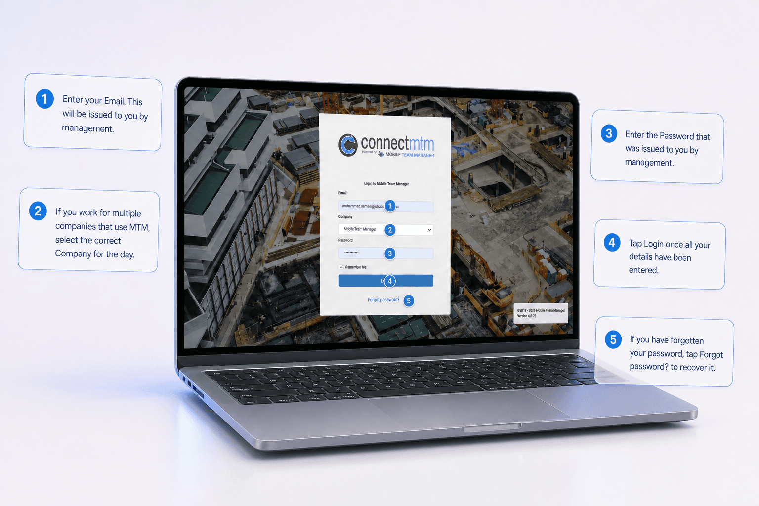 Mobile Team Manager product view 1
