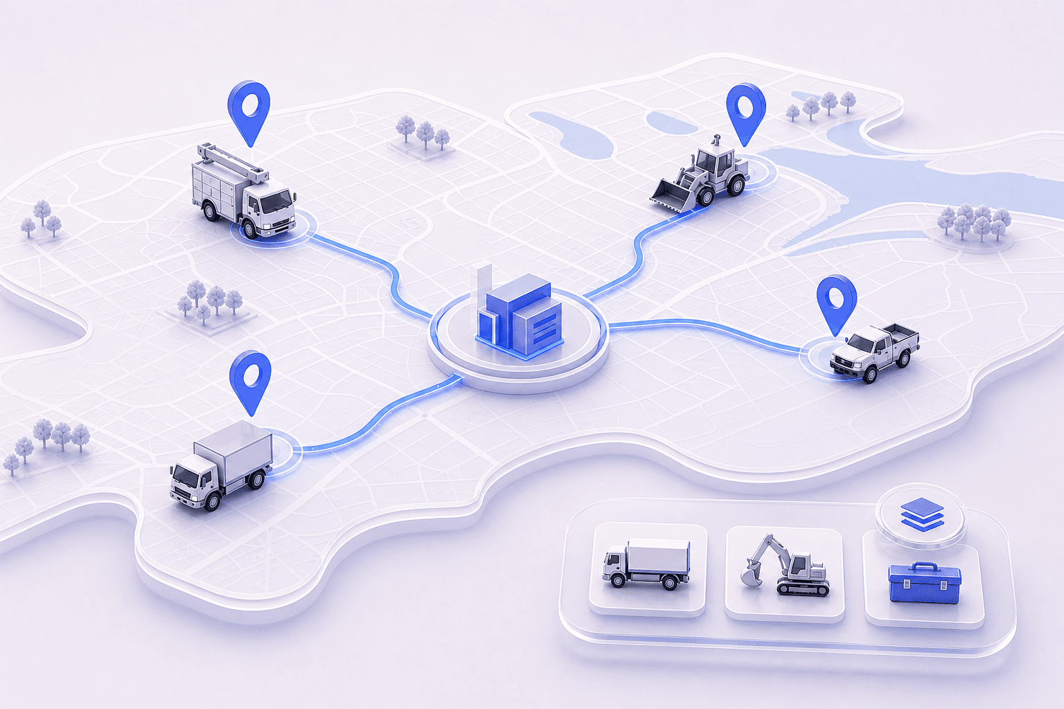 Asset Management and Live Map